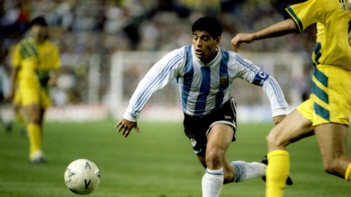 Diego Maradona vs Australia (1993).