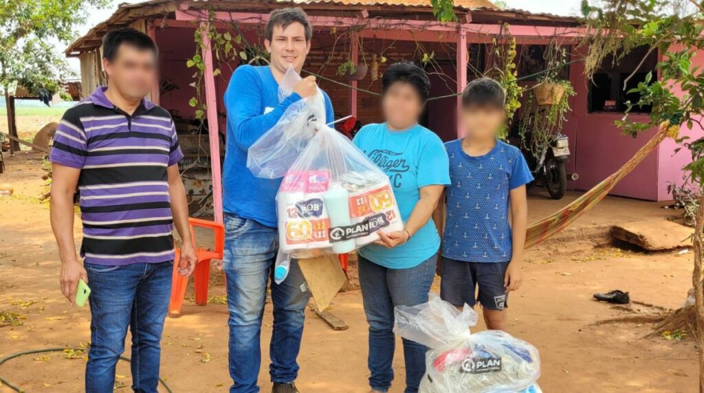 plan asuste a familias en San Pedro
