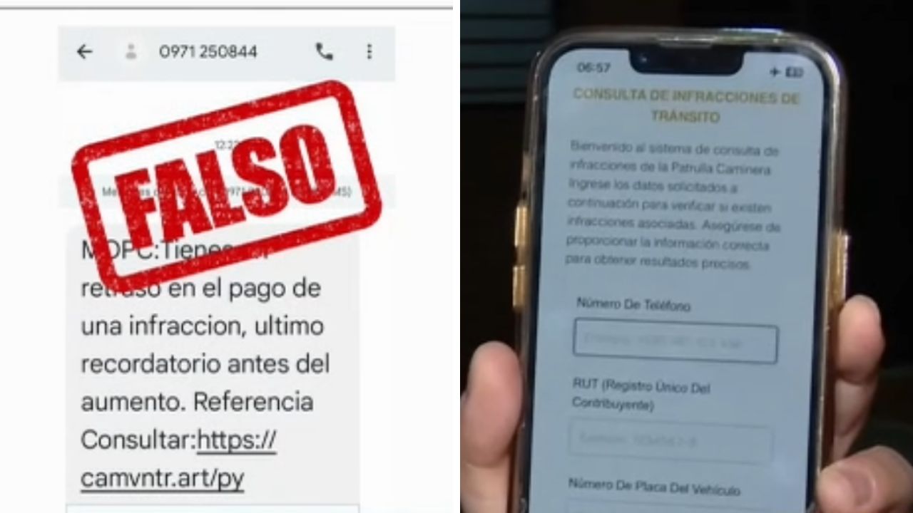 Alerta de la Patrulla Caminera por estafa con falsas multas de tránsito ...