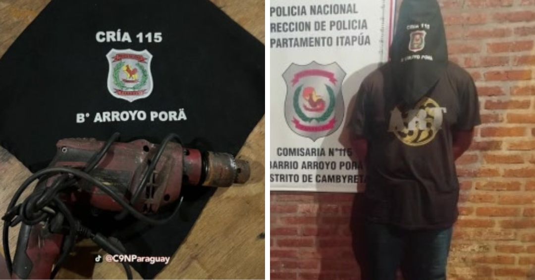 Hombre fue detenido tras agredir a su pareja con un taladro en Arroyo ...