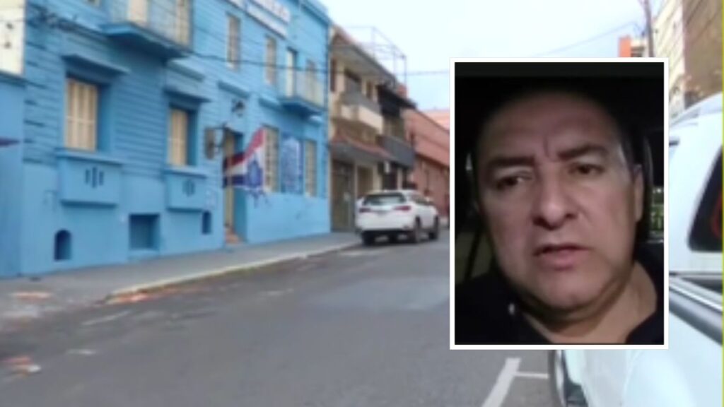 El senador Líder Amarilla, del PLRA